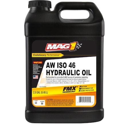 Mag1 Mag1 FMX Technology AW ISO 46 Hydraulic Oil 2.5 gal MAG1462
